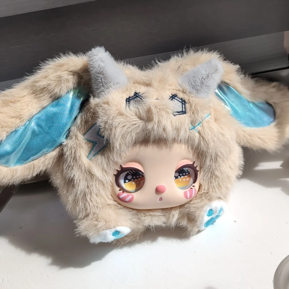 😍New Collectible Plush Liila Marshmallow Bunny Bag - Picture 3 of 11